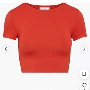 Aritzia Babaton Contour Crew Crop Top